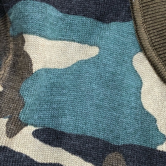 🌺🌺J.Crew knitted camo bomber cardigan 🌺🌺 - Picture 13 of 15